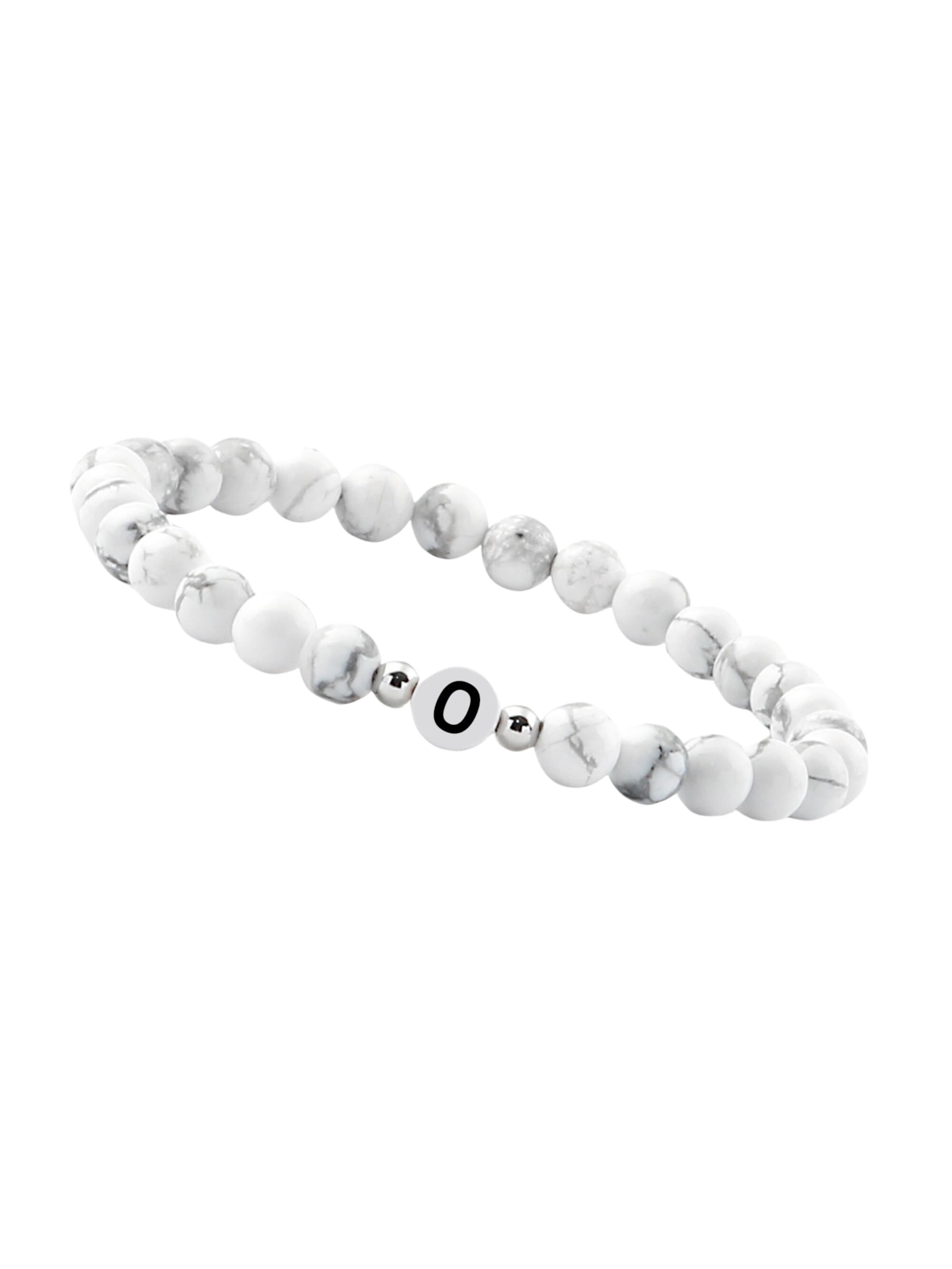 Bracelet GOOD.designs en blanc : devant