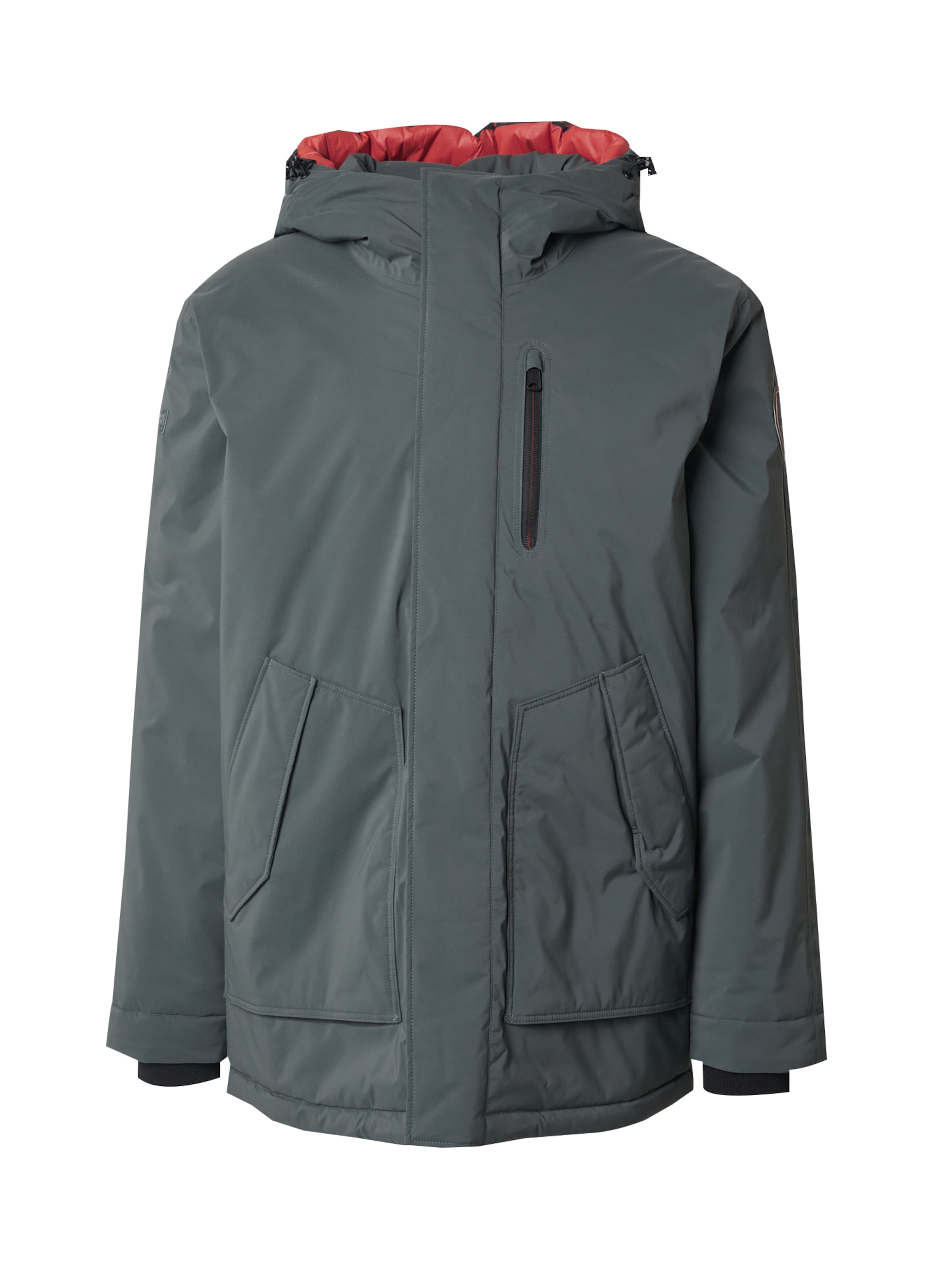 NAPAPIJRI Χειμερινό παρκά σε πράσινο: μπροστά