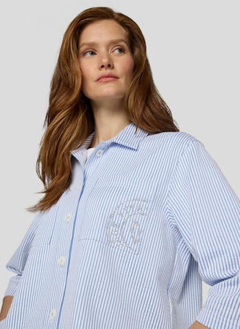 Rabe Bluse in Blau