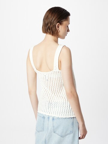 Top in maglia di GAP in bianco