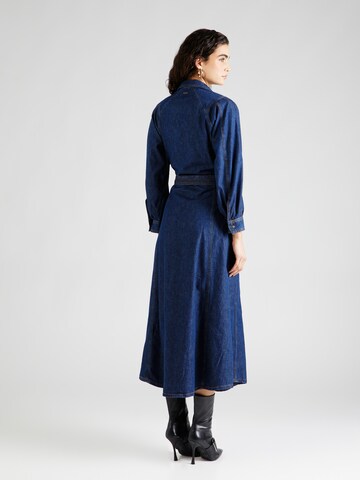 Summum Shirt Dress in Blue