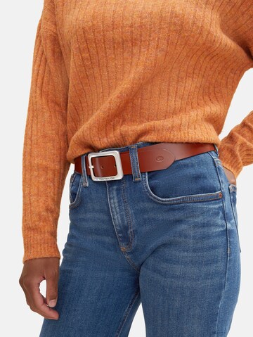 TOM TAILOR Belt in Brown