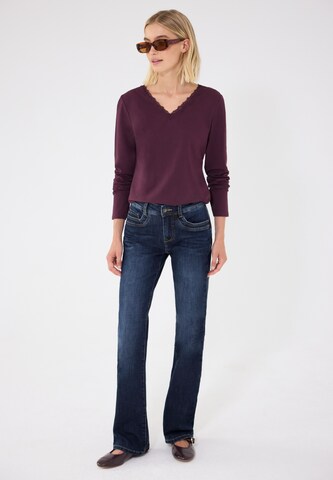Street One Studio Bootcut Jeans in Blau