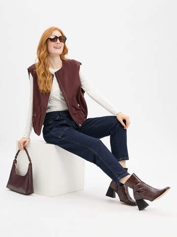 Gilet 'Azelda-1 ' HUGO en marron