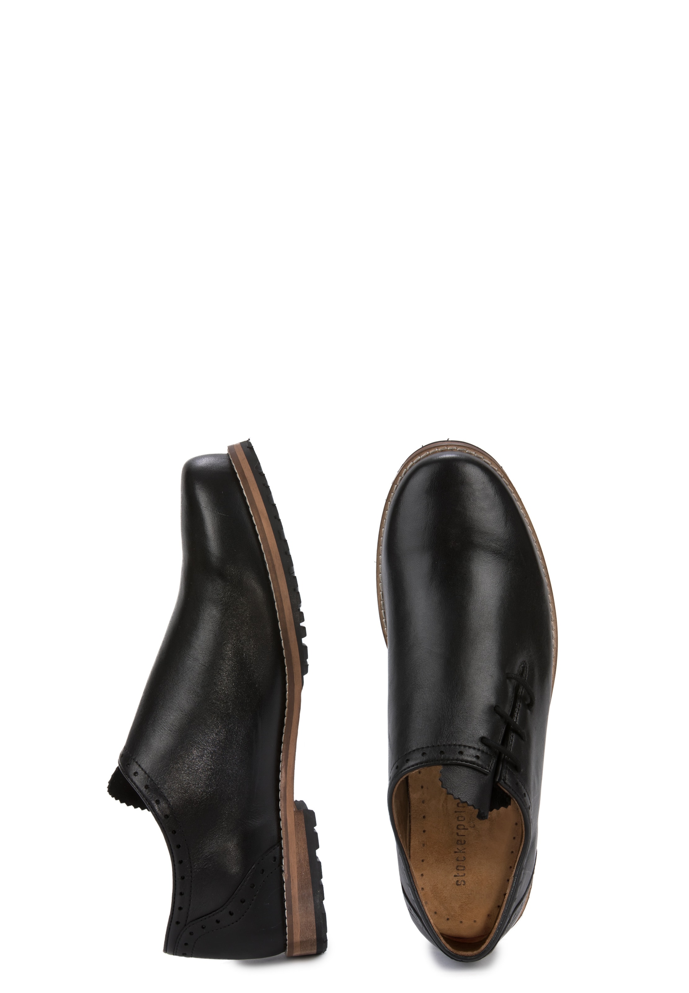 STOCKERPOINT Klederdracht schoenen 'Granada' in Zwart