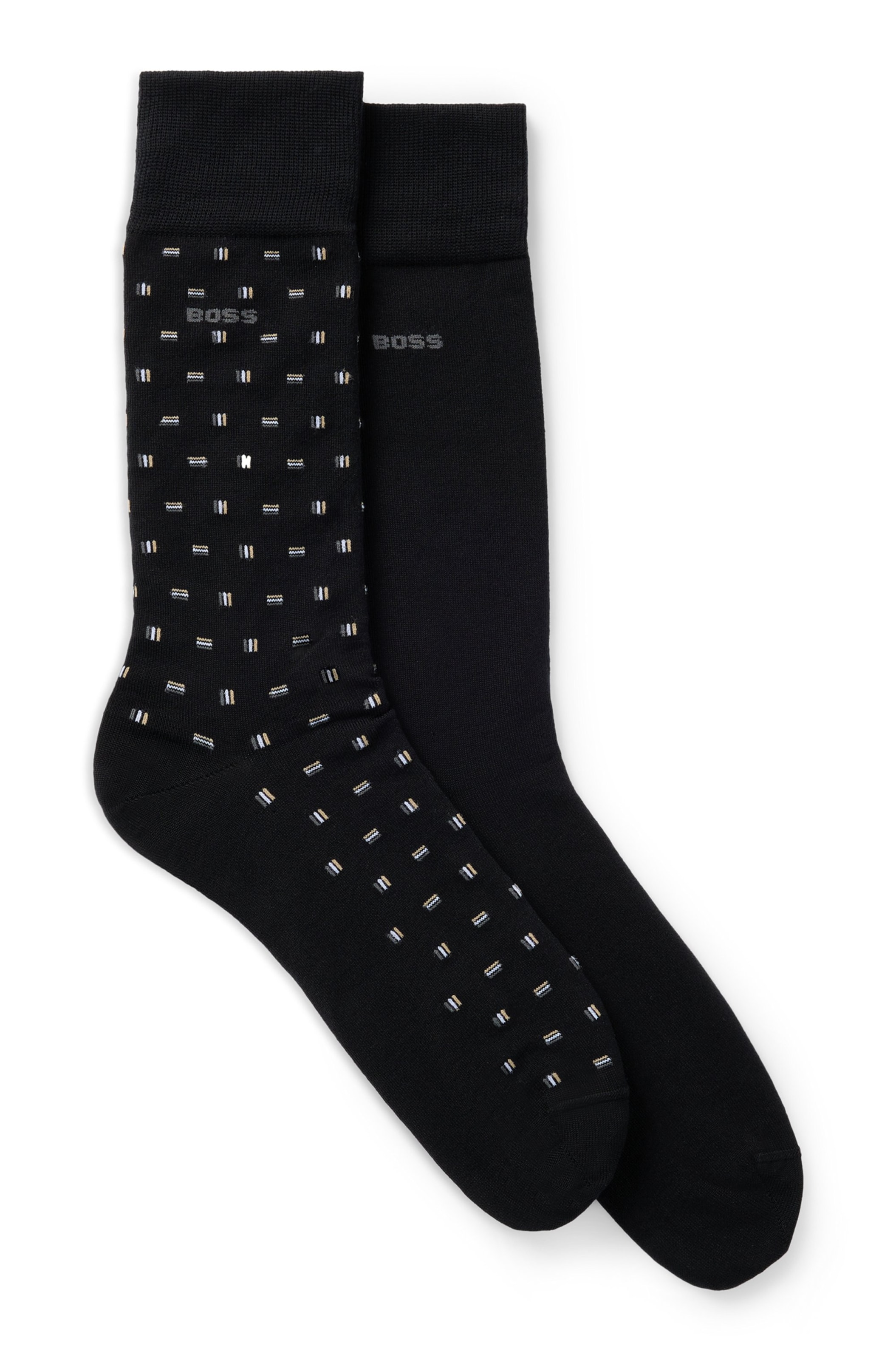BOSS Socken in Schwarz: Vorderseite