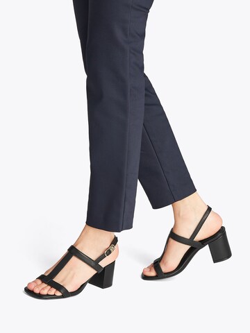 TOMMY HILFIGER - Sandalias en negro
