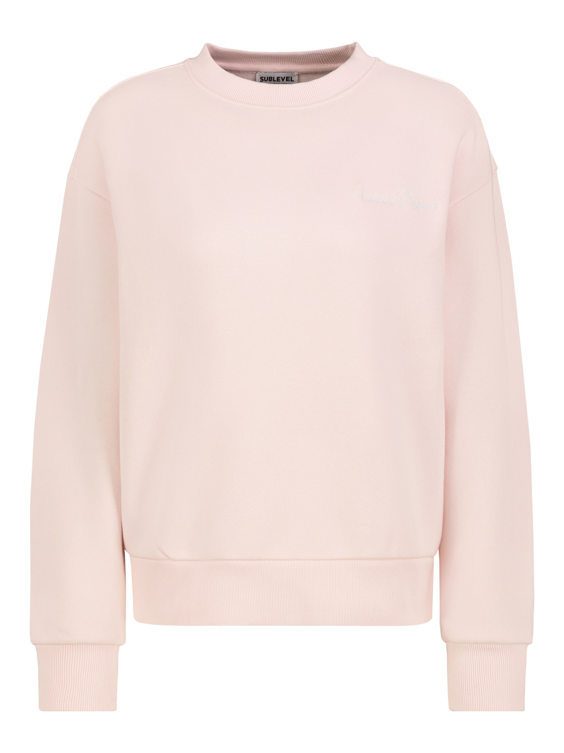 Sublevel Sweatshirt in Pink: Vorderseite