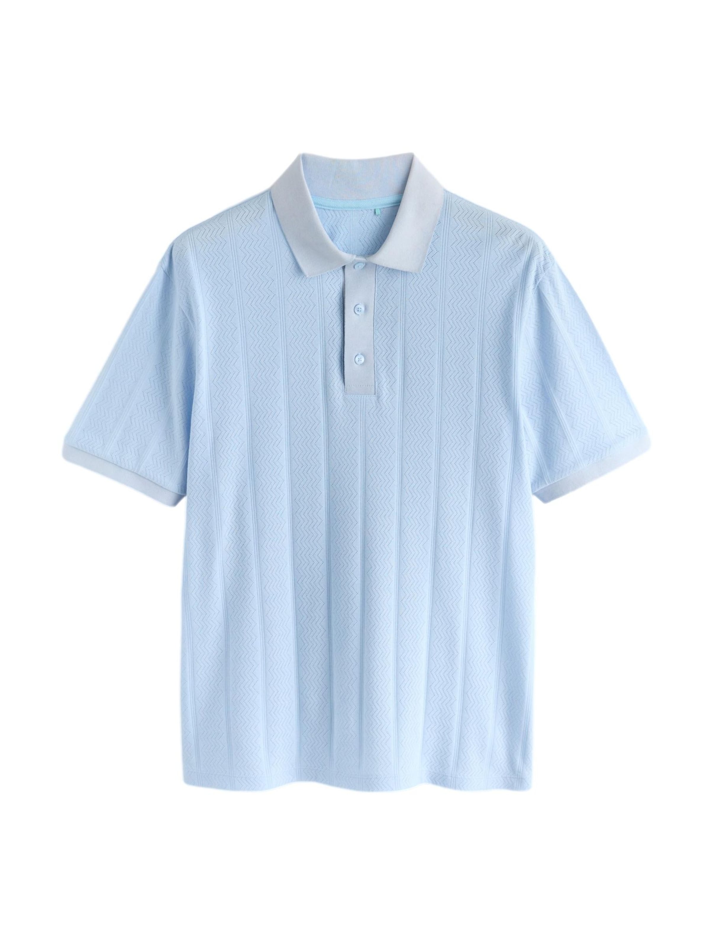 Tricou Next pe albastru deschis / gri, Vizualizare produs