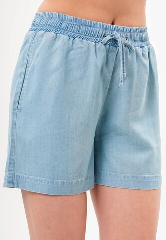 FRESHLIONS Regular Sweatshorts 'Juno' in Blau