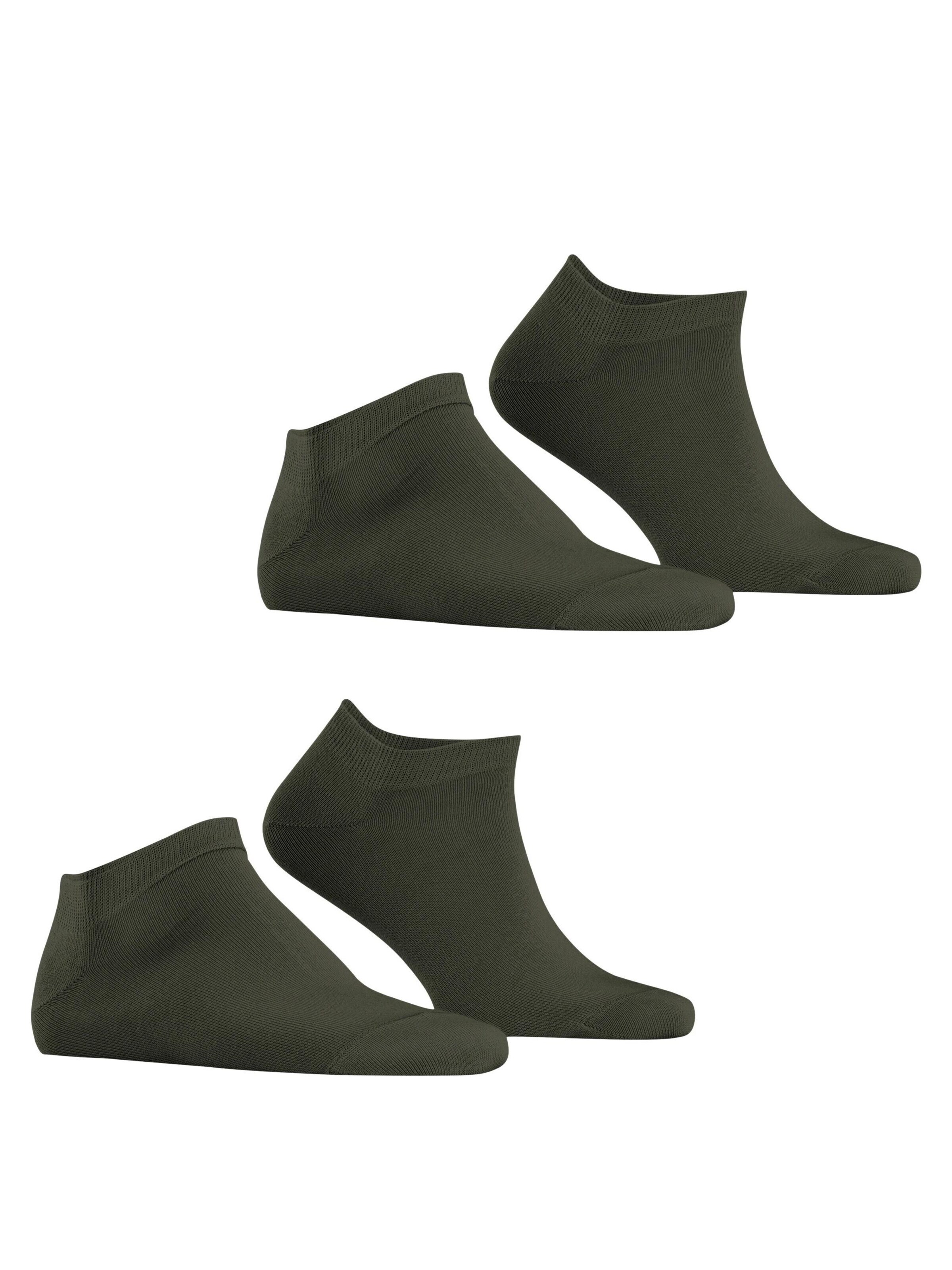 ESPRIT Füßlinge 'Basic Uni 2-Pack'‌‌ in Grün