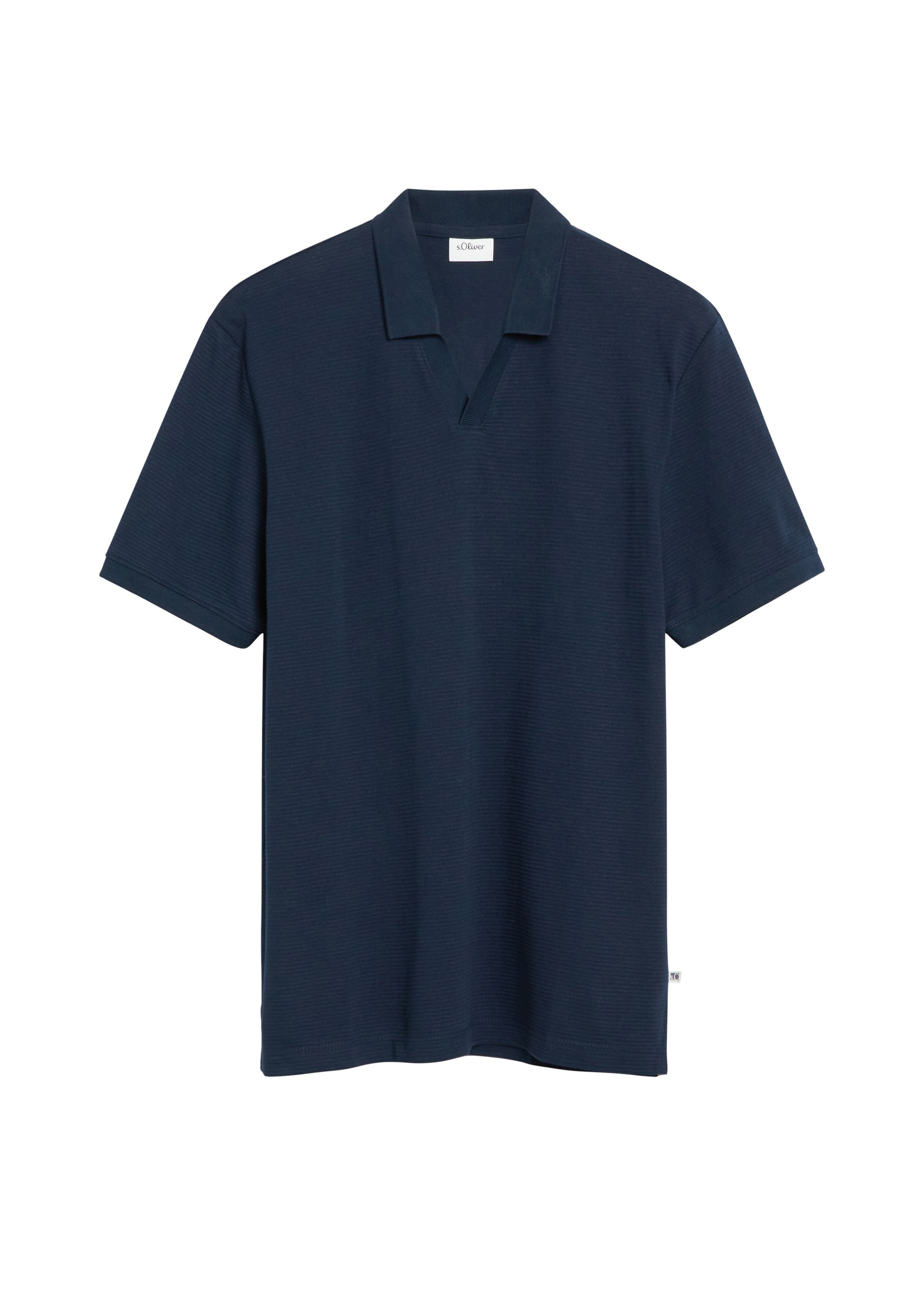 s.Oliver Poloshirt in Blau: Vorderseite