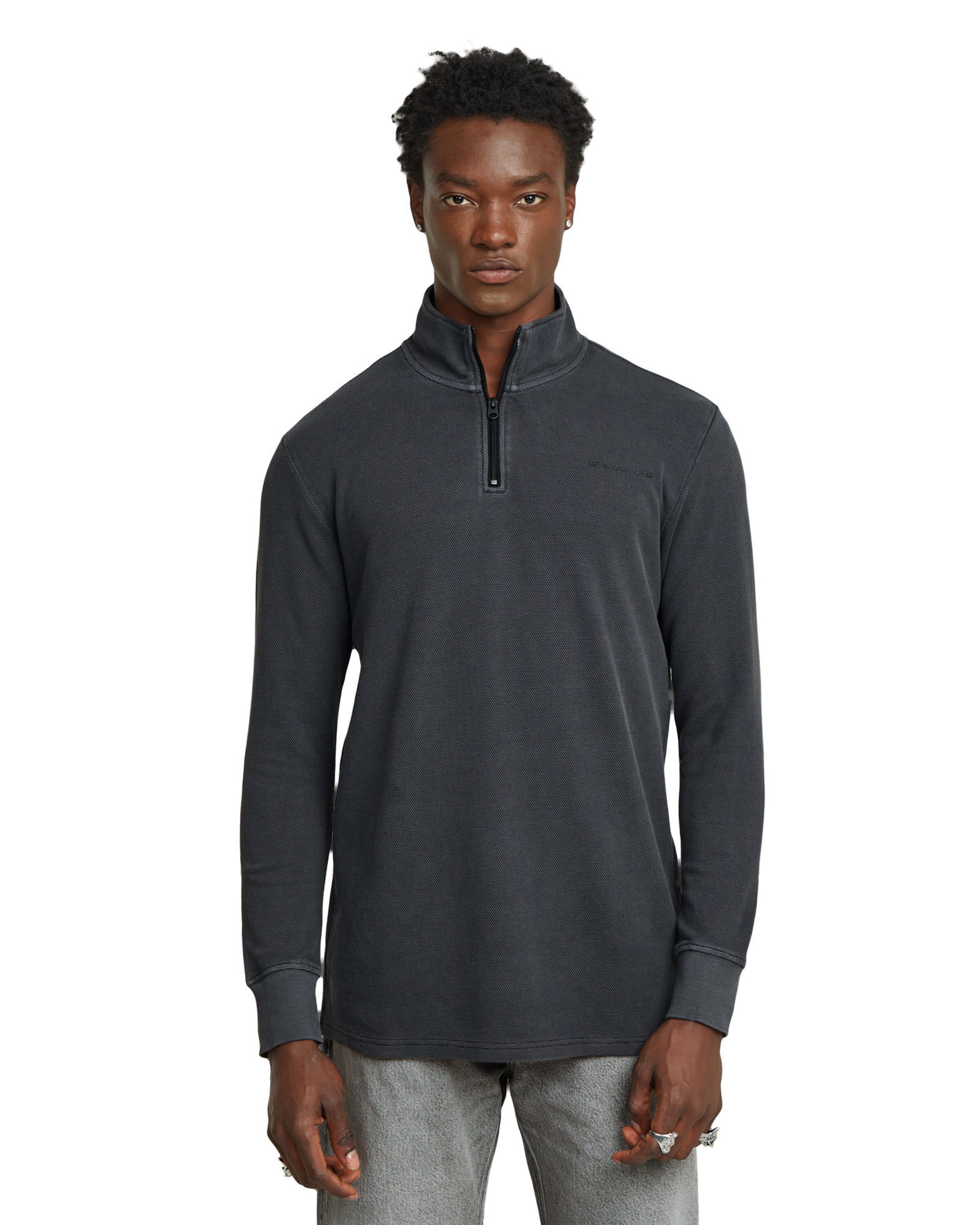 Pull-over 'Overdyed' G-STAR en noir : devant