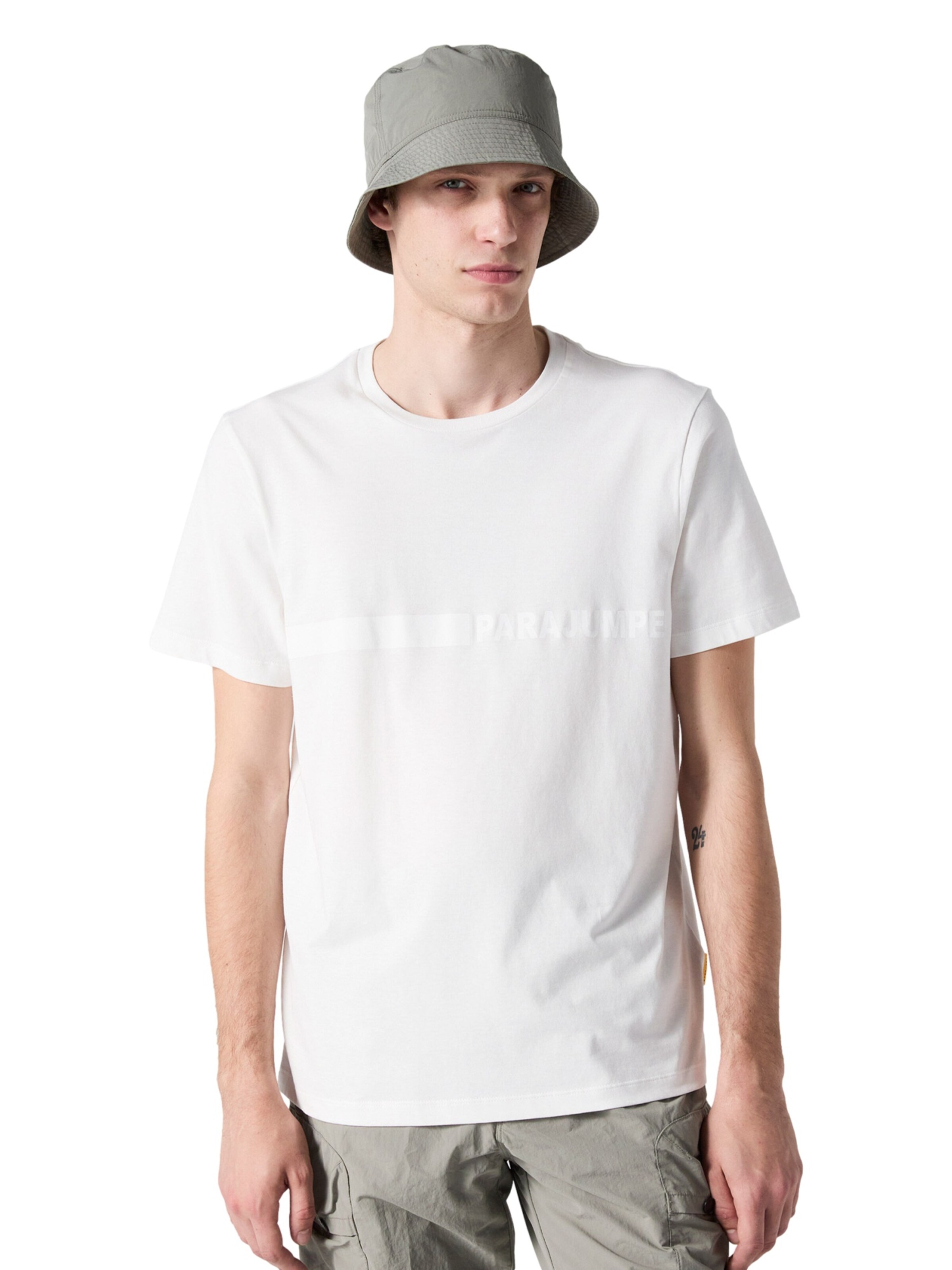 Parajumpers Shirt 'Space' in White: front