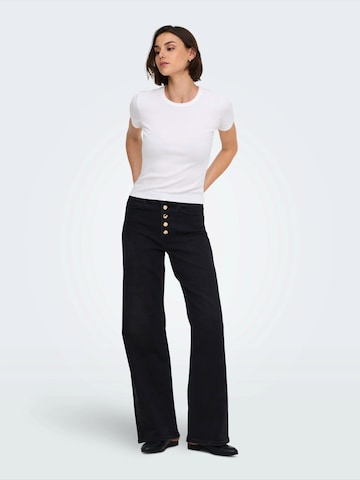 Wide Leg Jean 'ONLMADISON' ONLY en noir
