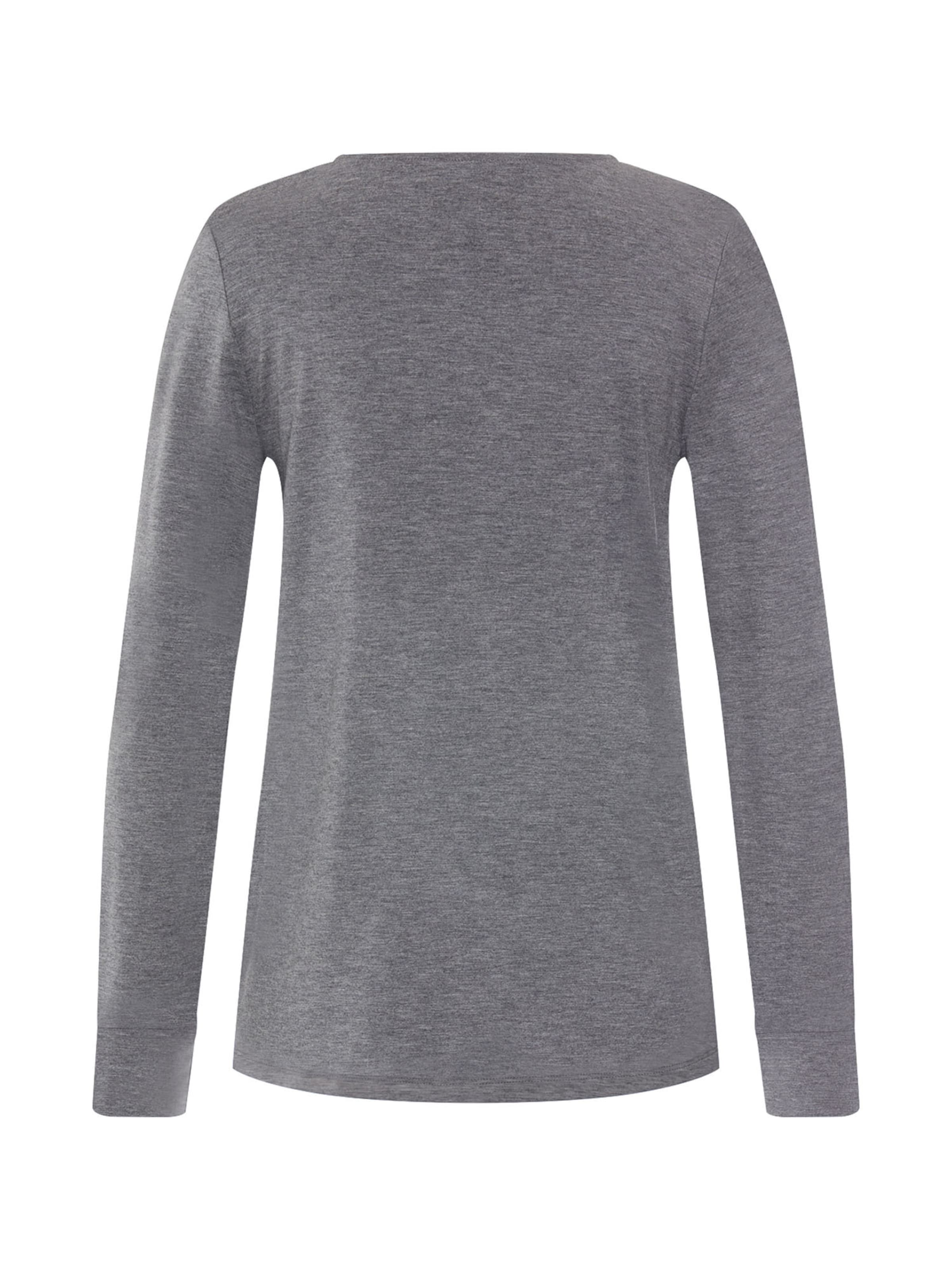 Hanro - Camiseta para dormir ' Natural Elegance ' en gris