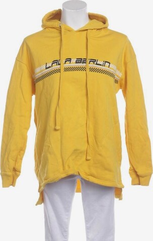 Lala Berlin Sweatshirt & Zip-Up Hoodie in XS in Yellow: front