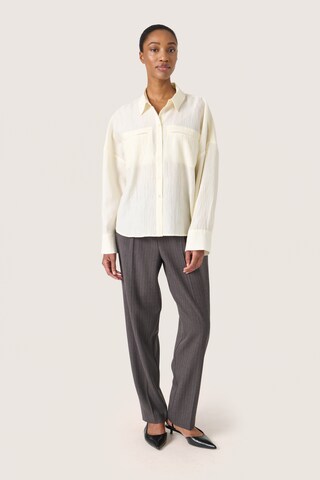 SOAKED IN LUXURY Blouse 'Natalja' in Wit