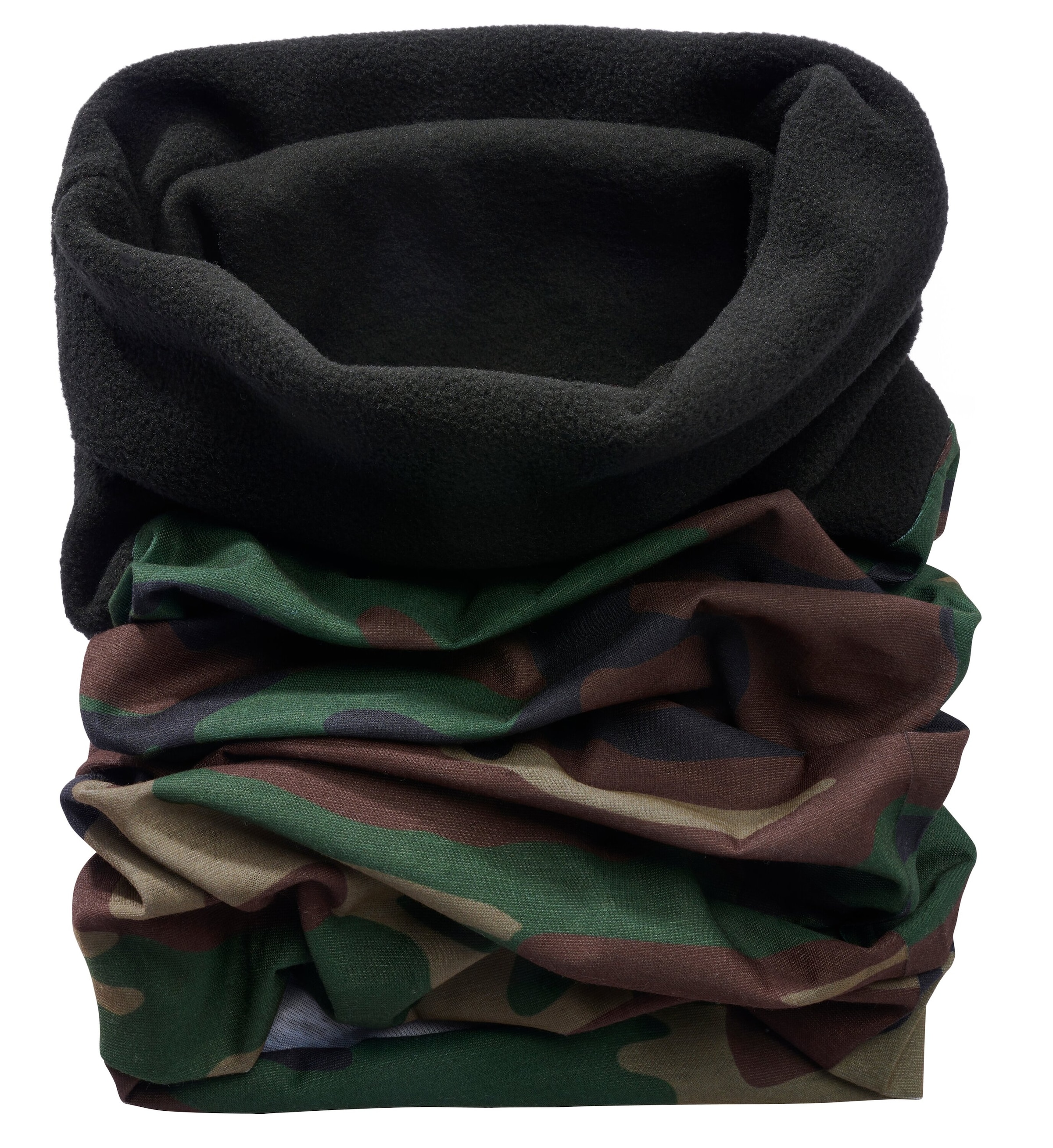 Scaldacollo di Brandit in verde: frontale