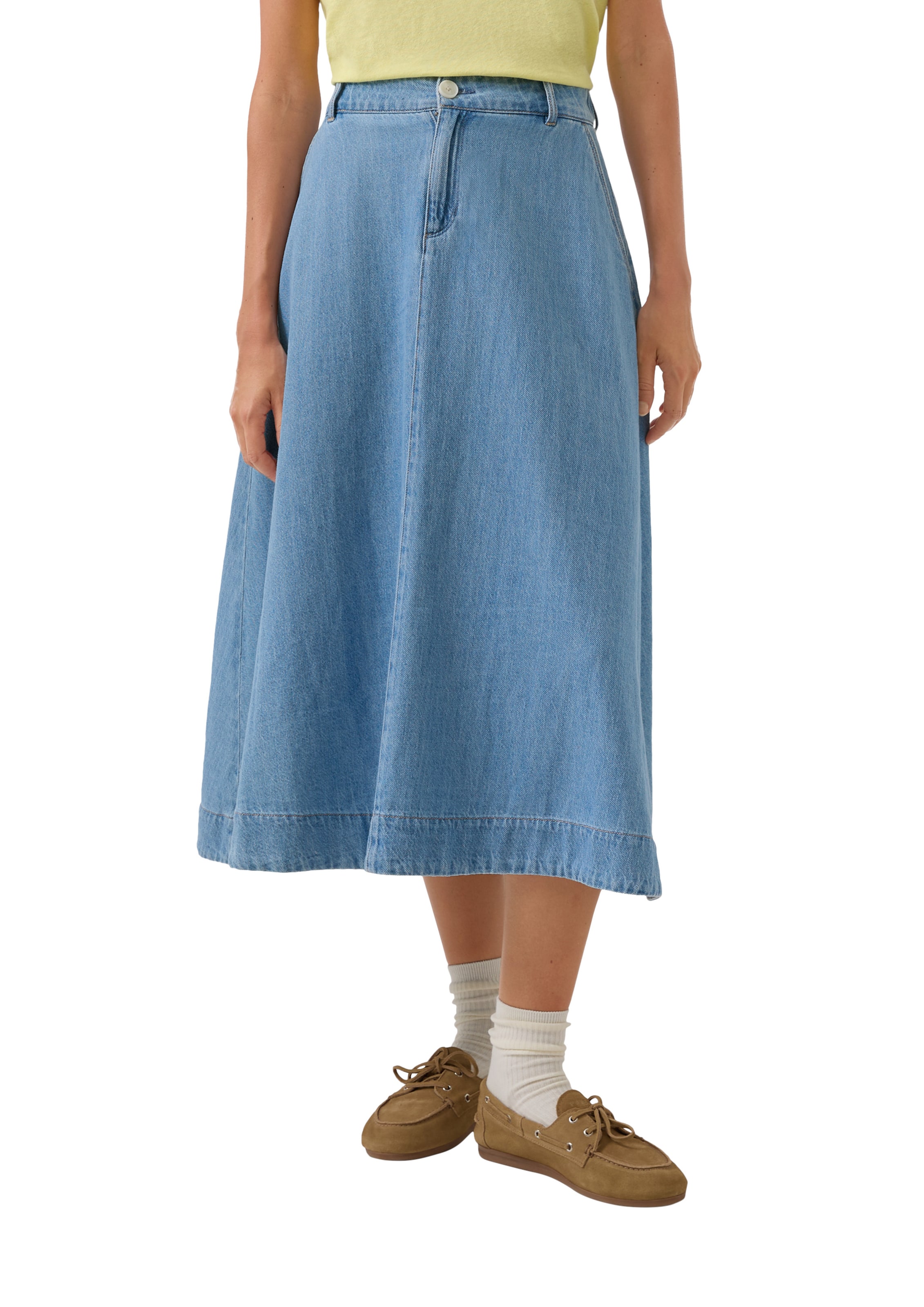 Jupe s.Oliver en bleu : devant