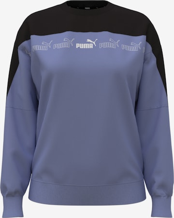 Sweat de sport PUMA en violet : devant