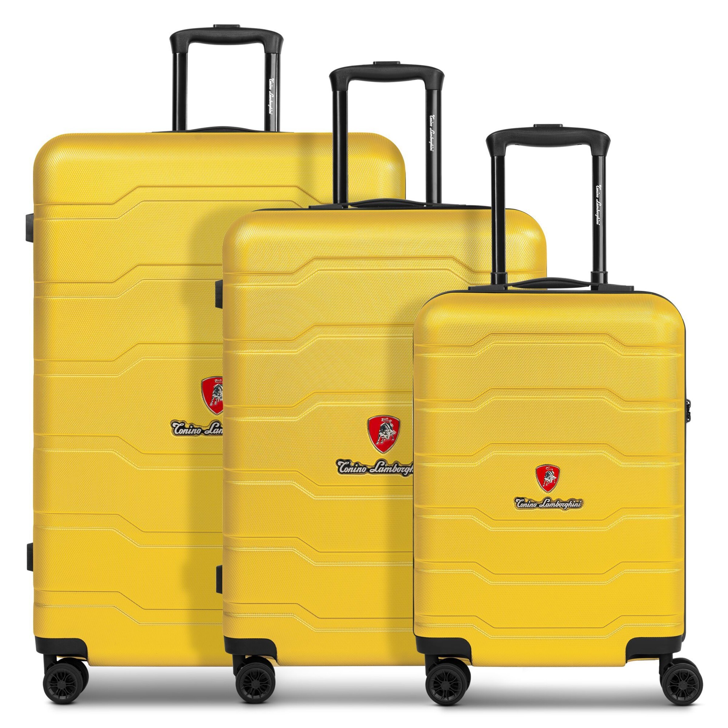Ensemble de bagages 'Bologna' Tonino Lamborghini en Jaune | ABOUT YOU