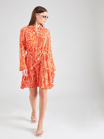 Robe-chemise 'CHIARA' ONLY en orange : devant