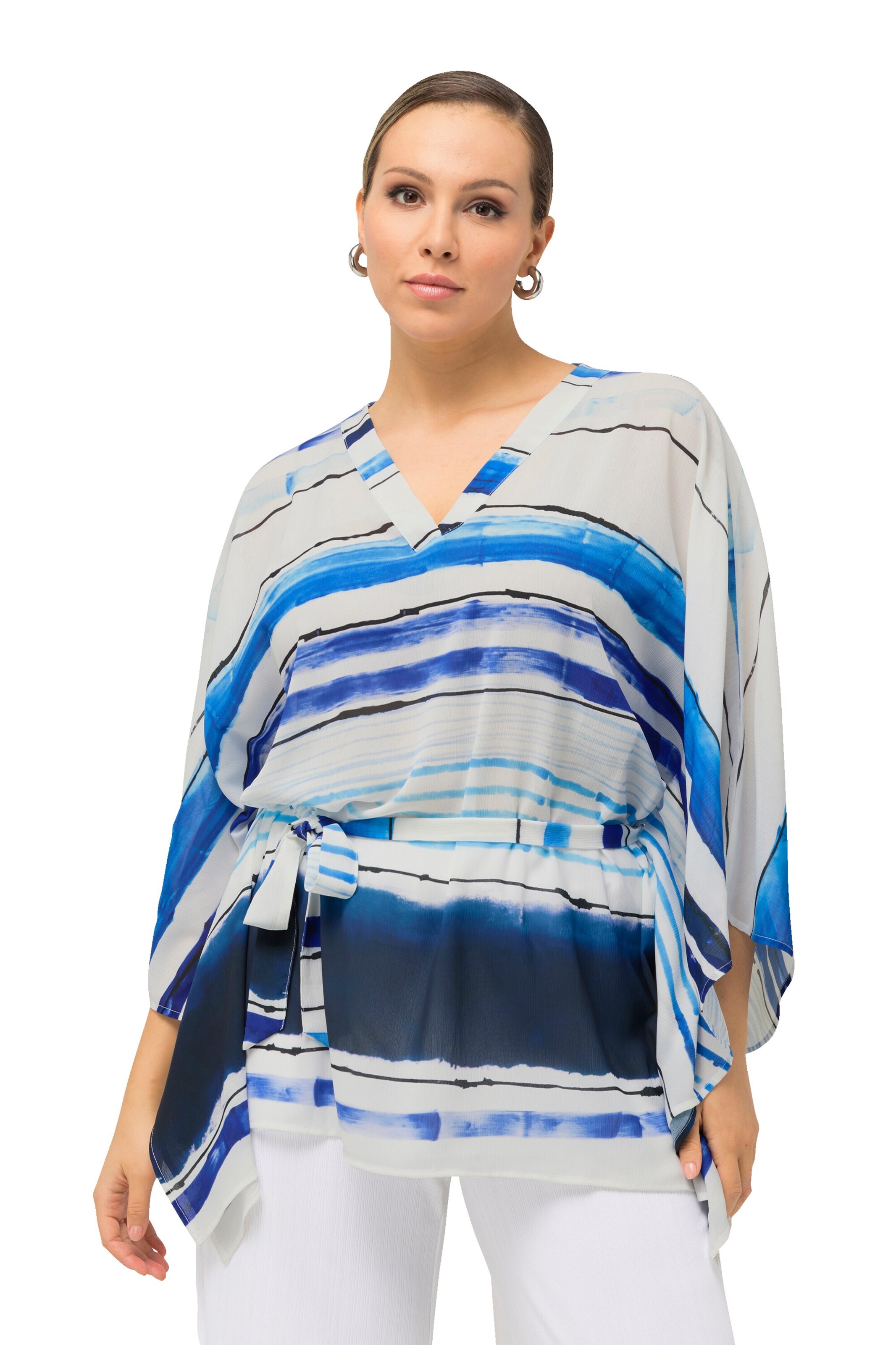 Ulla Popken Tunic in Blue: front