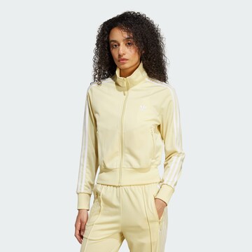 Veste de survêtement 'Adicolor Classics Firebird' ADIDAS ORIGINALS en jaune : devant