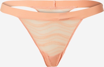 Calvin Klein Underwear Tanga – oranžová: přední strana