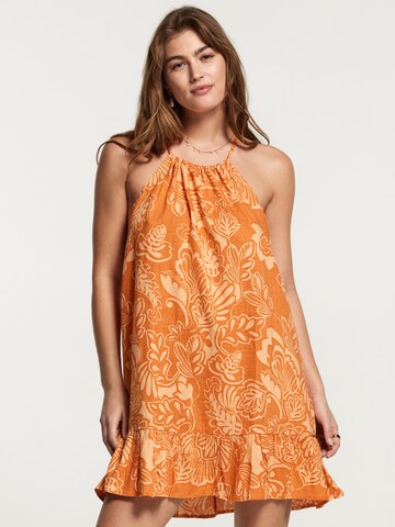 Shiwi Letnia sukienka w kolorze pomarańczowy: przód