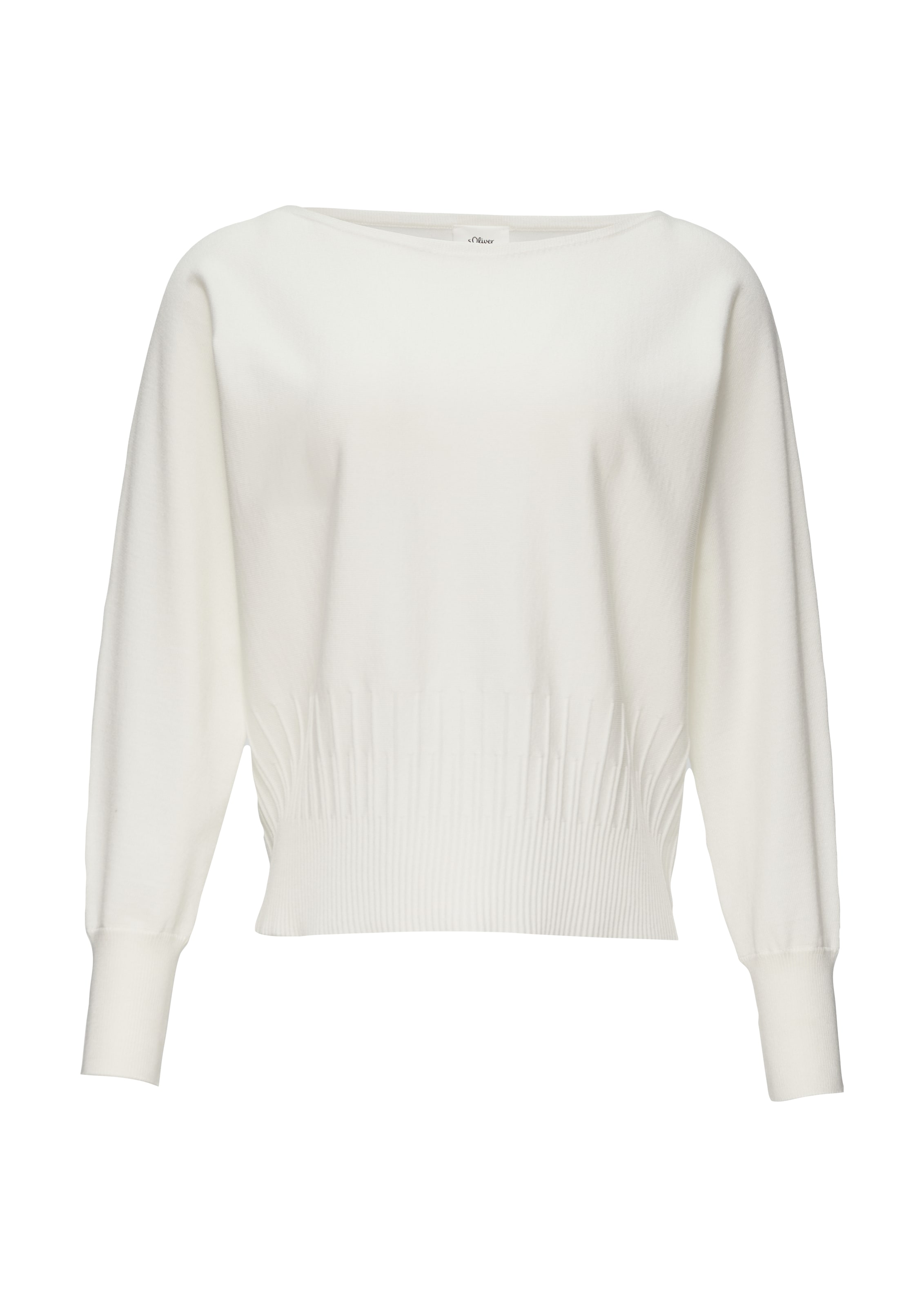 s.Oliver BLACK LABEL Pullover in Beige: Vorderseite