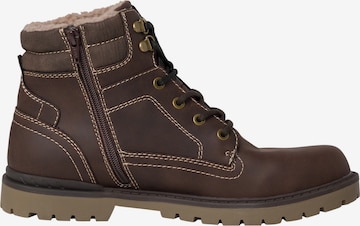 s.Oliver Lace-Up Boots in Brown