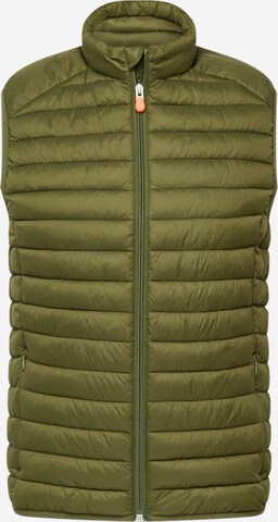 SAVE THE DUCK Vest 'ADAM' in Green: front