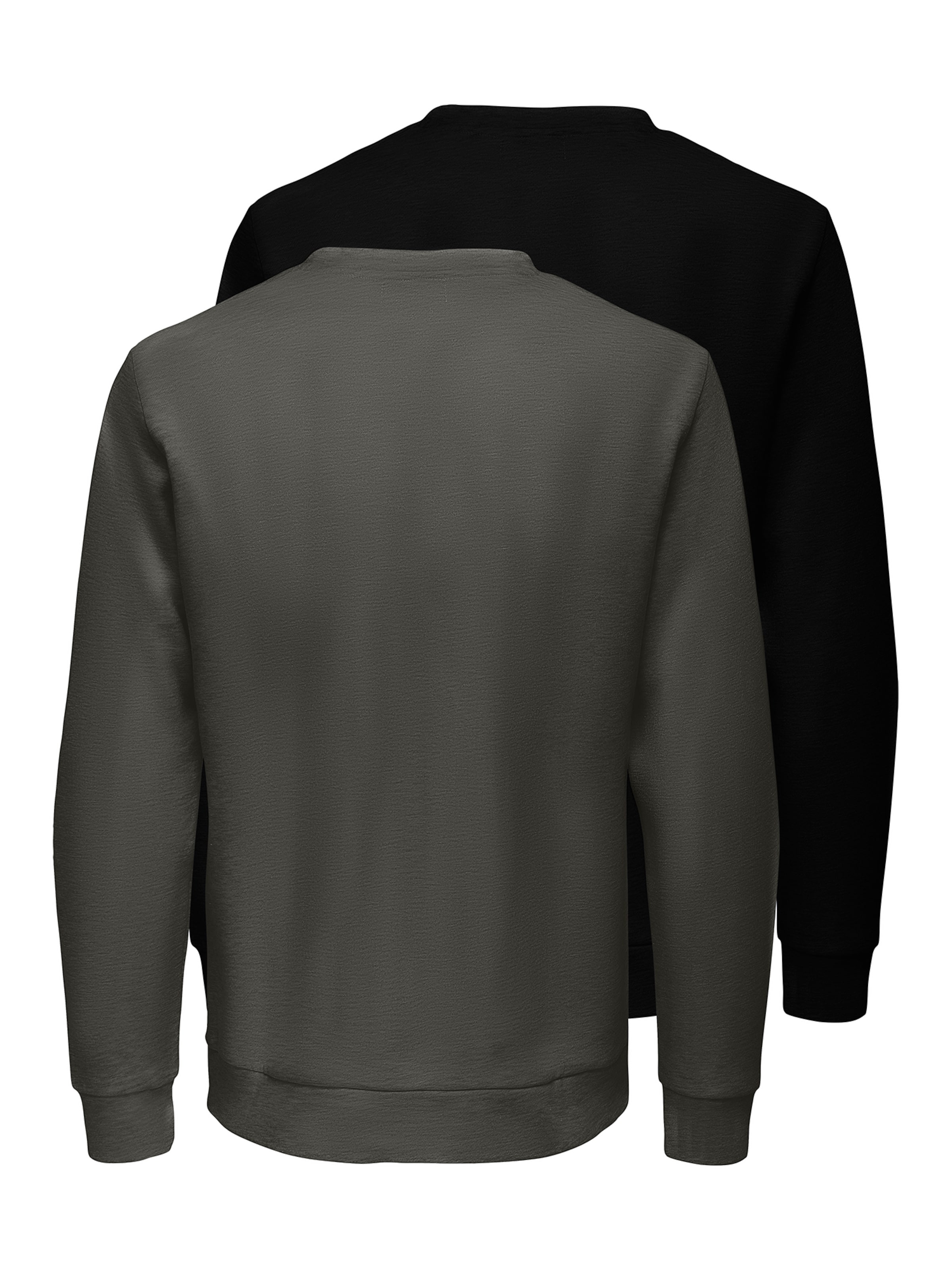 Sweat-shirt 'ONSCHASE' Only & Sons en gris