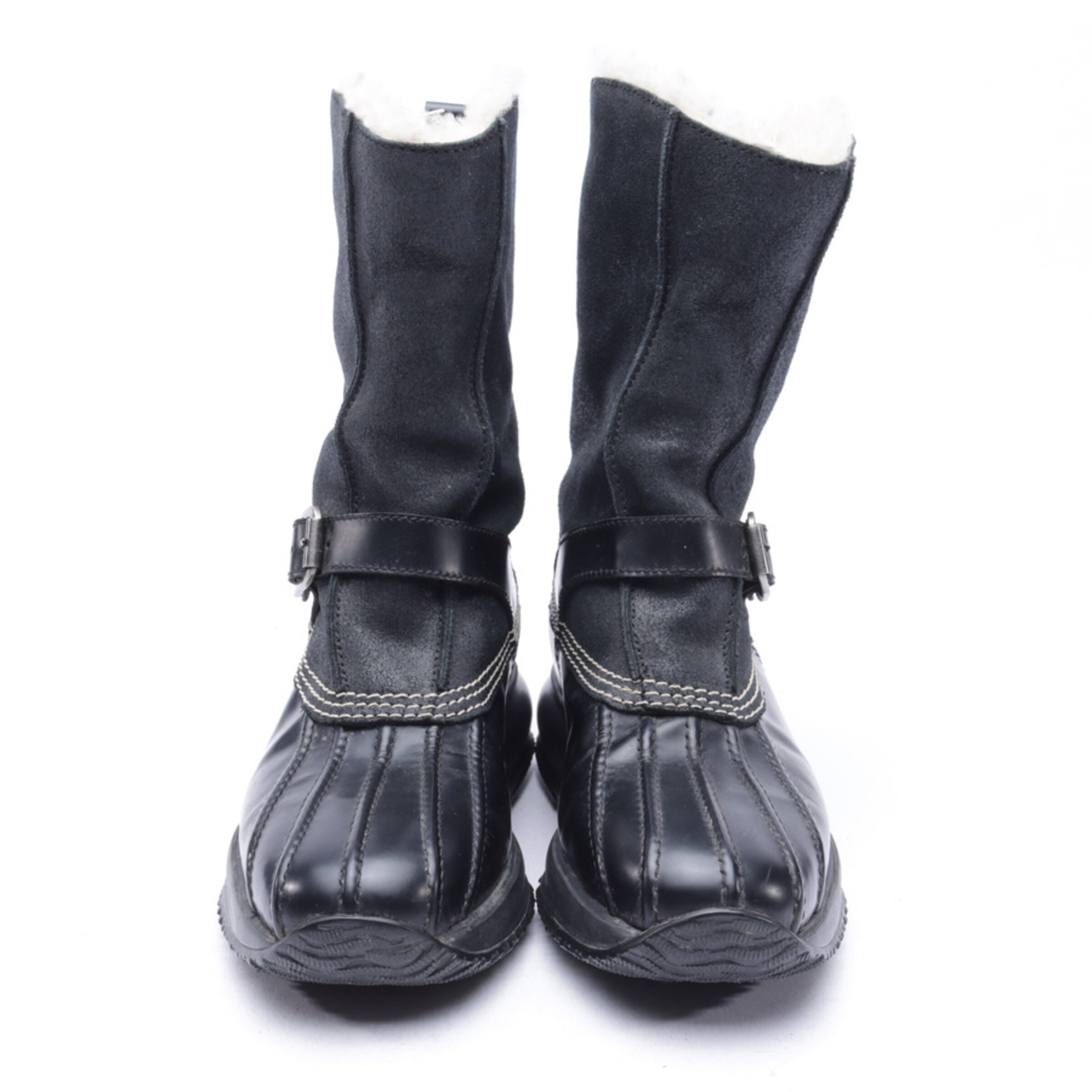HOGAN Stiefel 37 in Schwarz