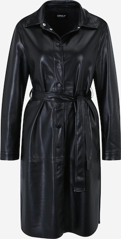 Robe-chemise 'AINO' ONLY en noir : devant