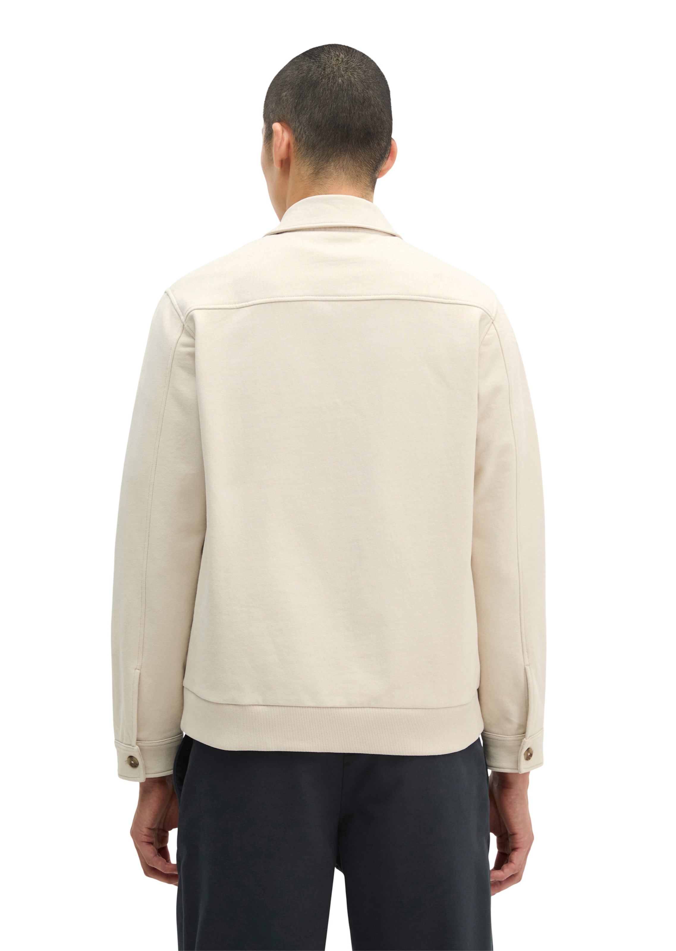 Marc O'Polo Sweatjacke in Beige