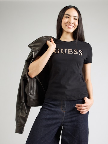 GUESS - Camisa 'CLELIA' em preto: frente