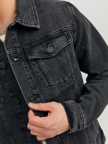 JACK & JONES Between-Season Jacket 'Jean' in Black