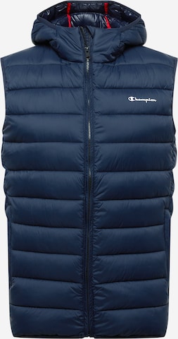 Champion Authentic Athletic Apparel Vest in Blue: front