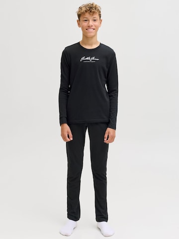 Jack & Jones Junior Joggingdragt i sort: forside