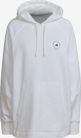 ADIDAS PERFORMANCE Sportsweatshirt in Weiß: predná strana