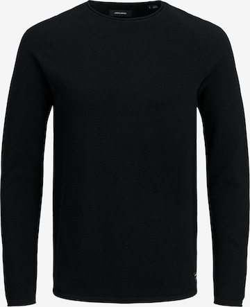 JACK & JONES Pullover 'Hill' in Schwarz: Vorderseite