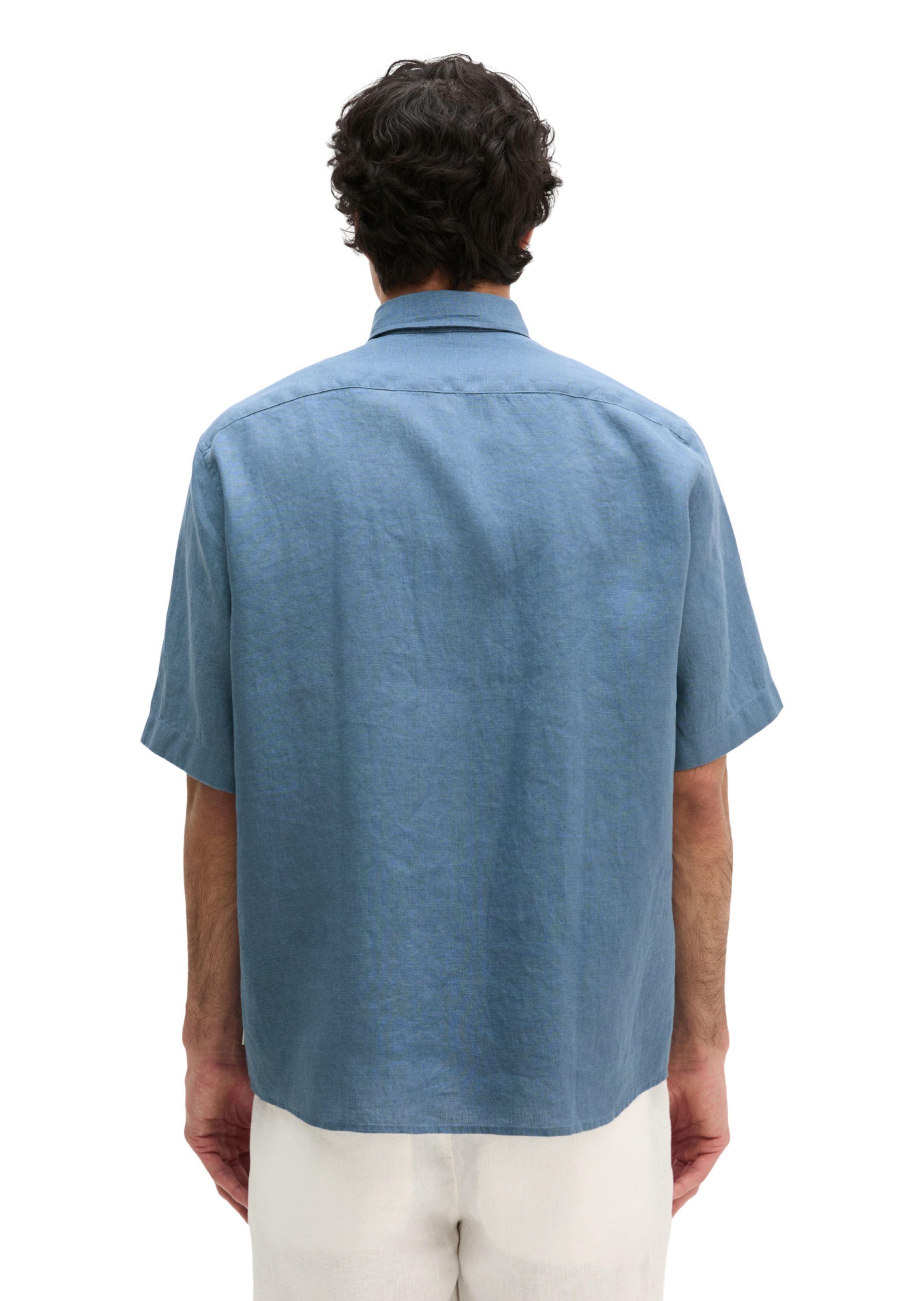 Marc O'Polo Regular fit Button Up Shirt in Blue