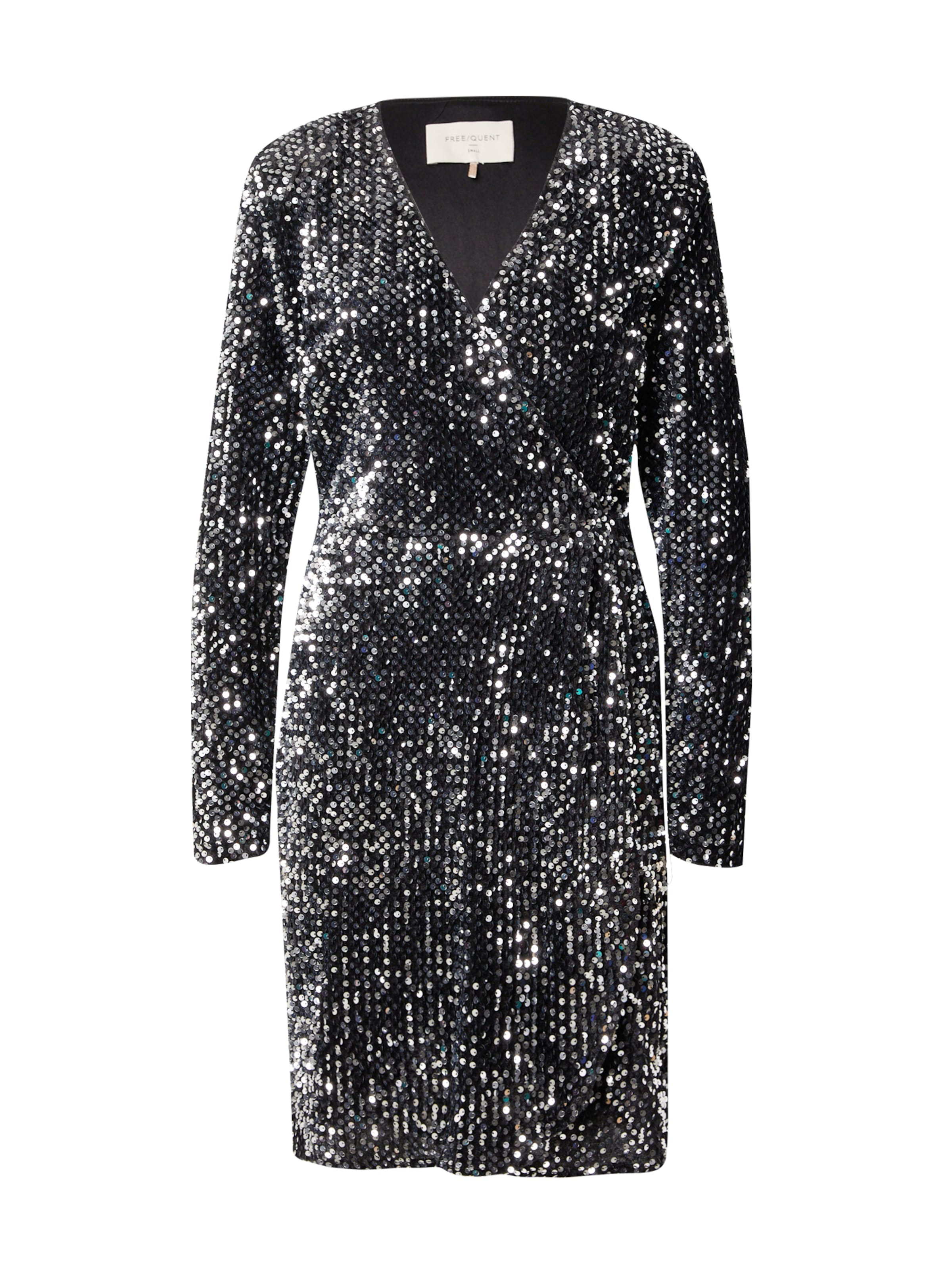 Freequent Kleid 'EVALY' in Schwarz: Vorderseite