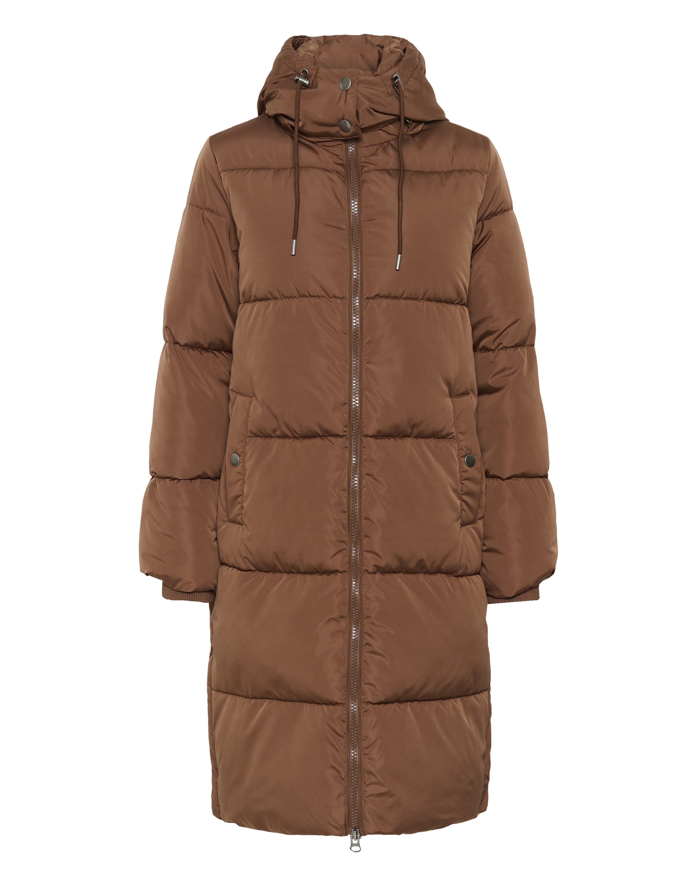 Kaffe - Chaqueta de invierno 'Nikalui' en marrón: frente