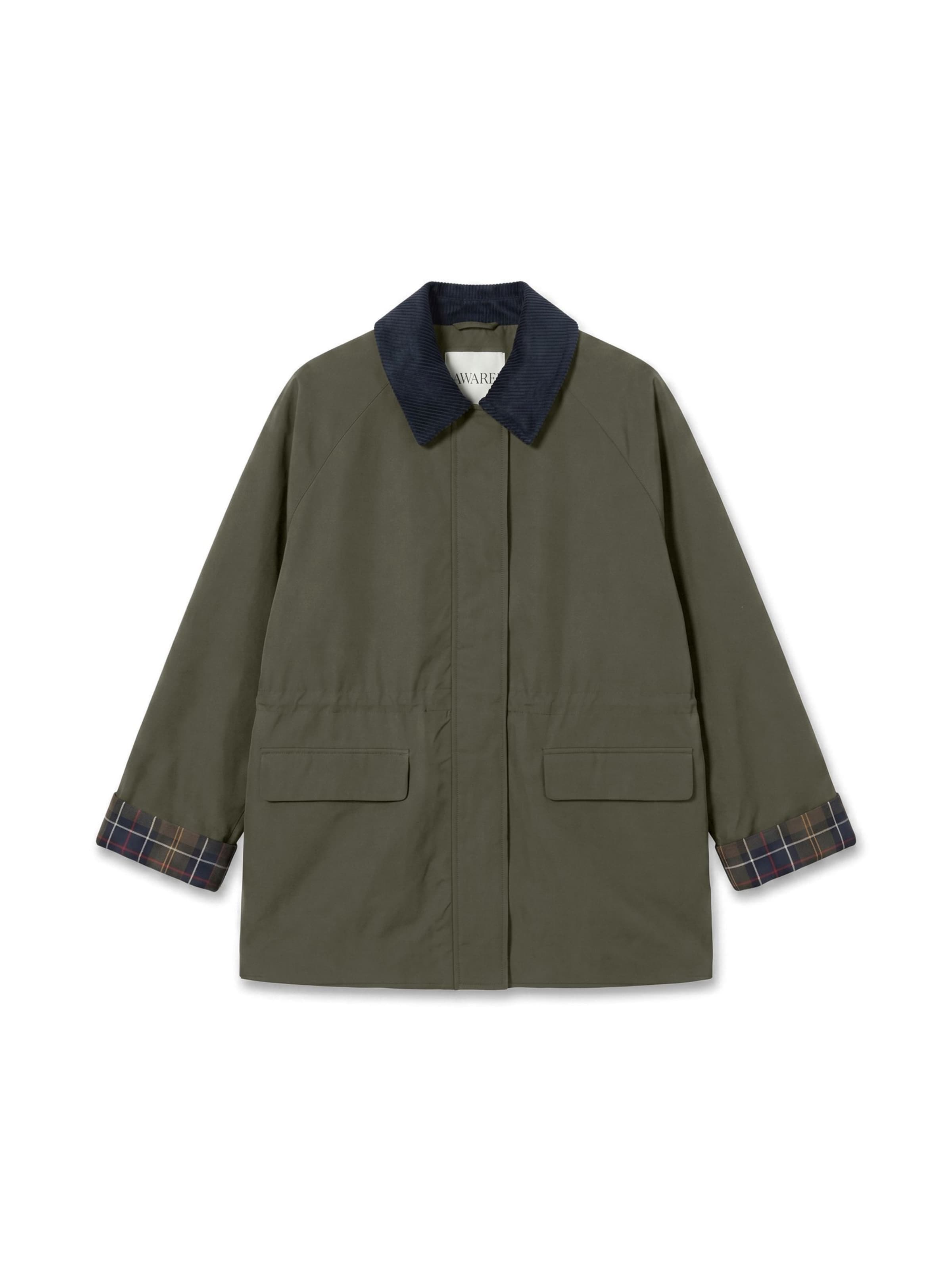 VERO MODA - Chaqueta de entretiempo 'MILA' en verde: frente