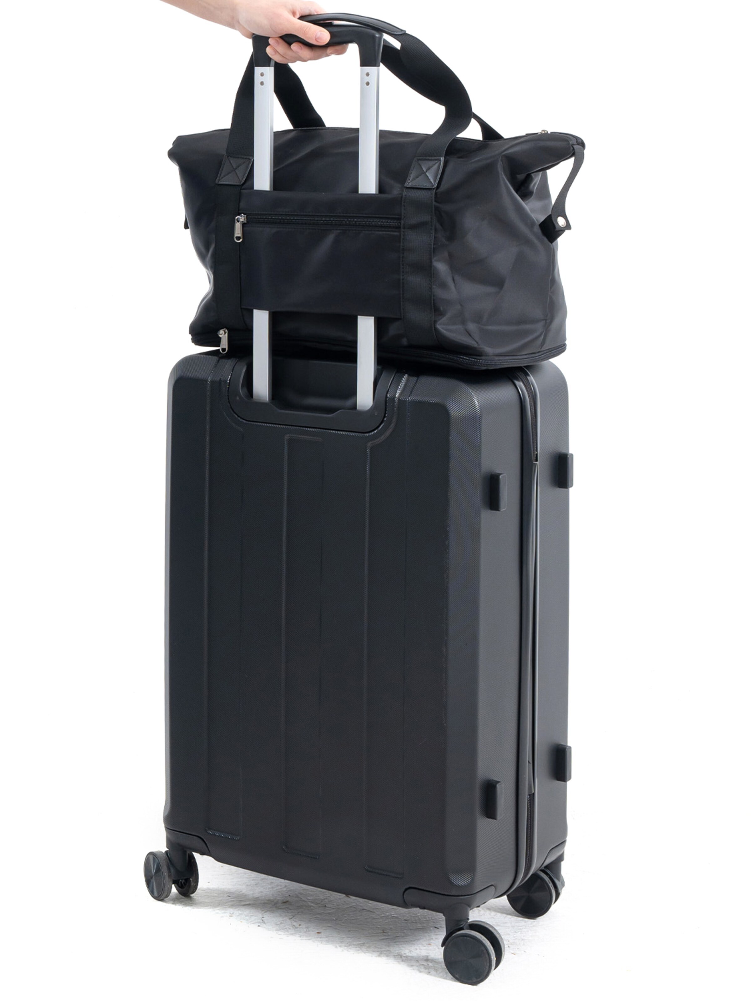 Vallsero Suitcase Set 'LG1 Skyline' in Black