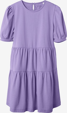 NAME IT Dress in Purple: front